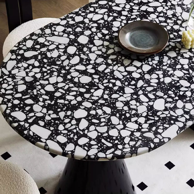 Gordon Dining Table, Black & Marble｜Rit Concept