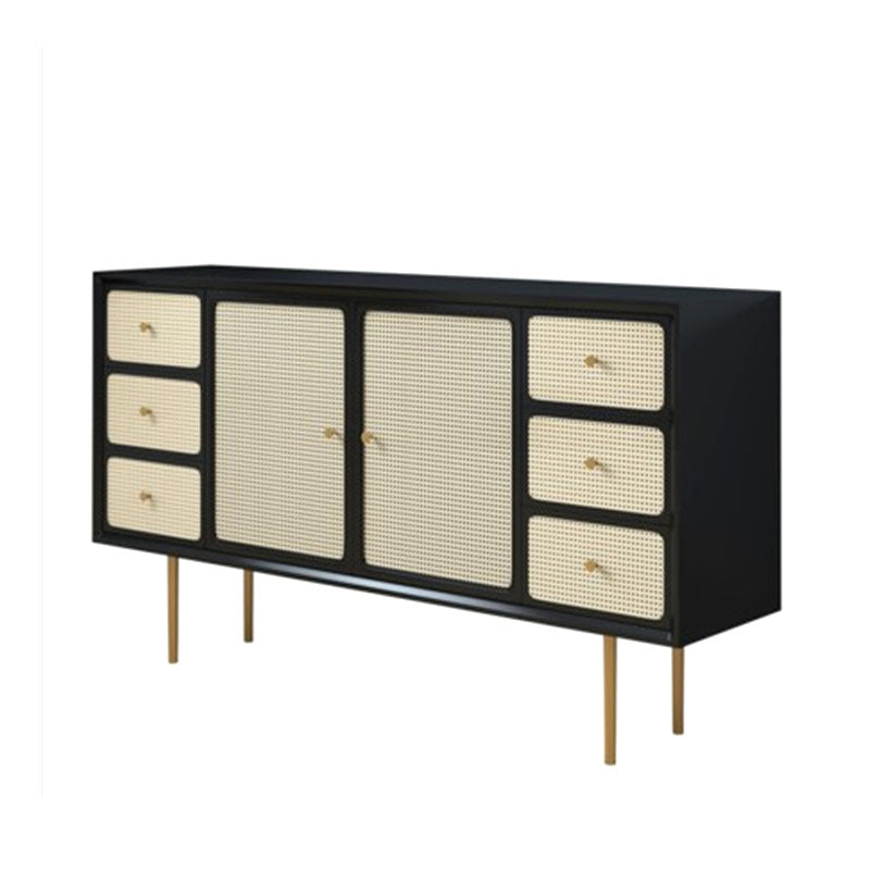 Babs Rattan Sideboard with Drawers, Wood｜Rit Concept