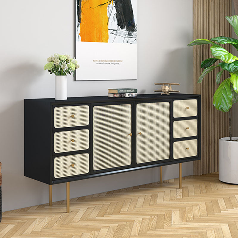Babs Rattan Sideboard with Drawers, Wood｜Rit Concept