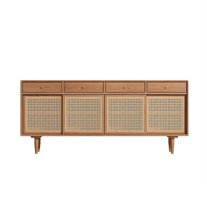 Bertha Rattan Sideboard with Drawers, Pine Wood｜Rit Concept