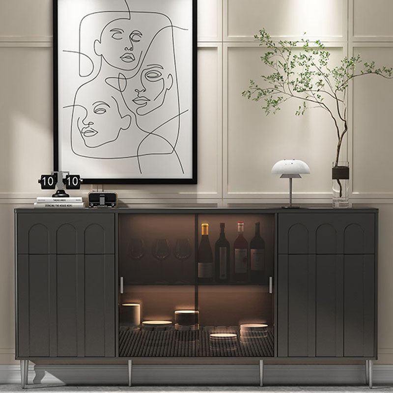 Claudia Detachable Sideboard, Black｜Rit Concept