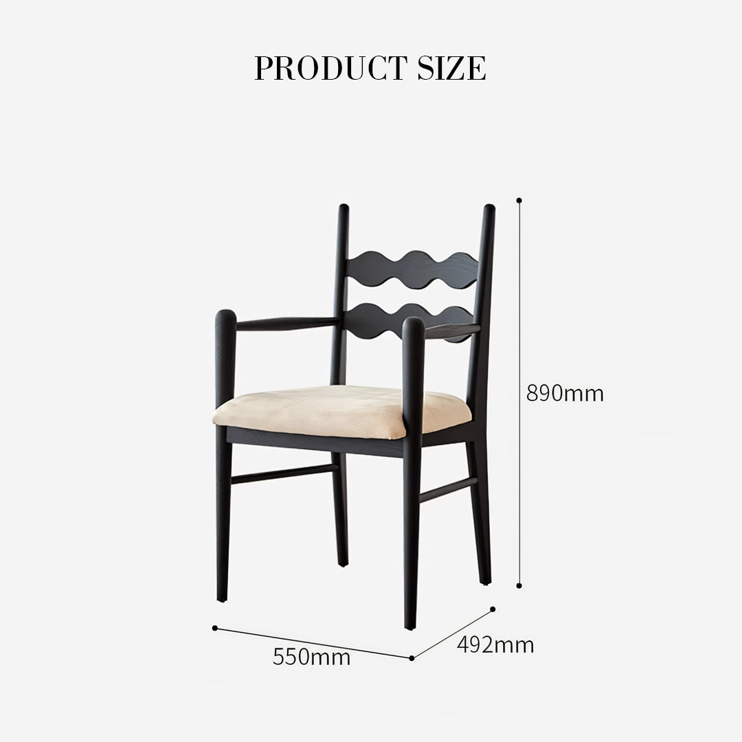 Jiro Dining Chair With Arms, Sold Wood-Rit Concept-Rit Concept