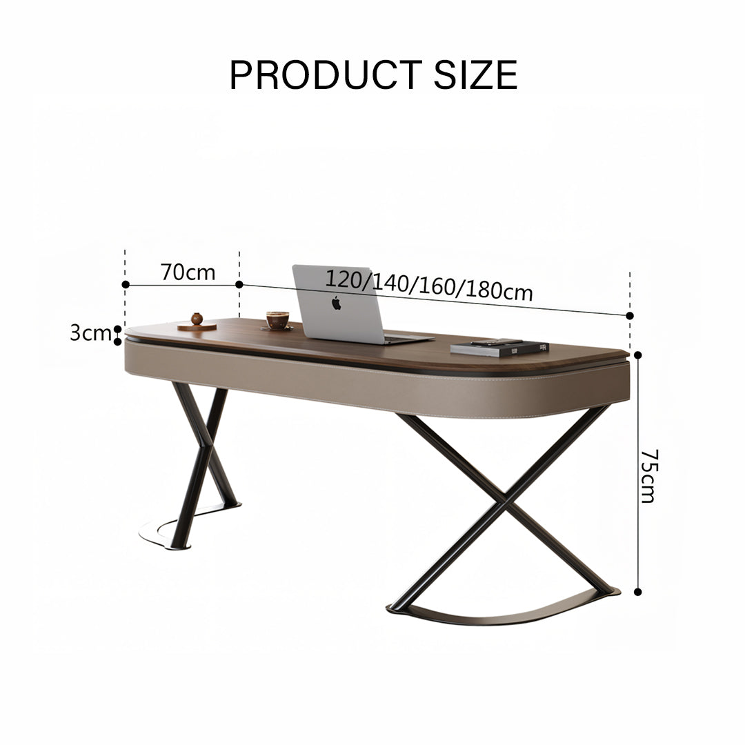 Yuna Office Desk With Storage & Office Chair-Rit Concept-Rit Concept