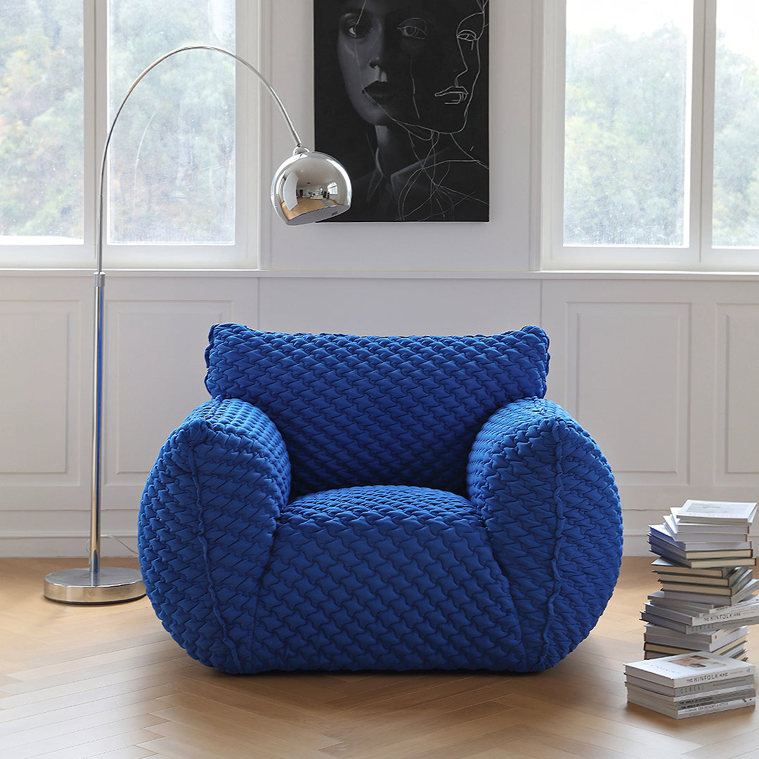 Kaczmarek Accent Chair, Armchair, Blue-Rit Concept-Rit Concept