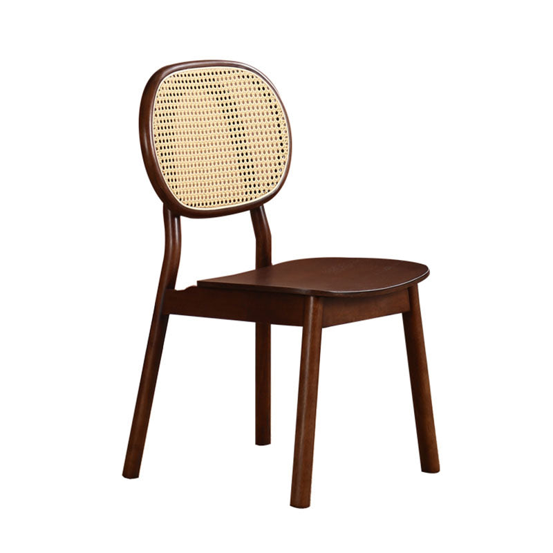 James Rattan Dining Chair, Solid Wood｜Rit Concept