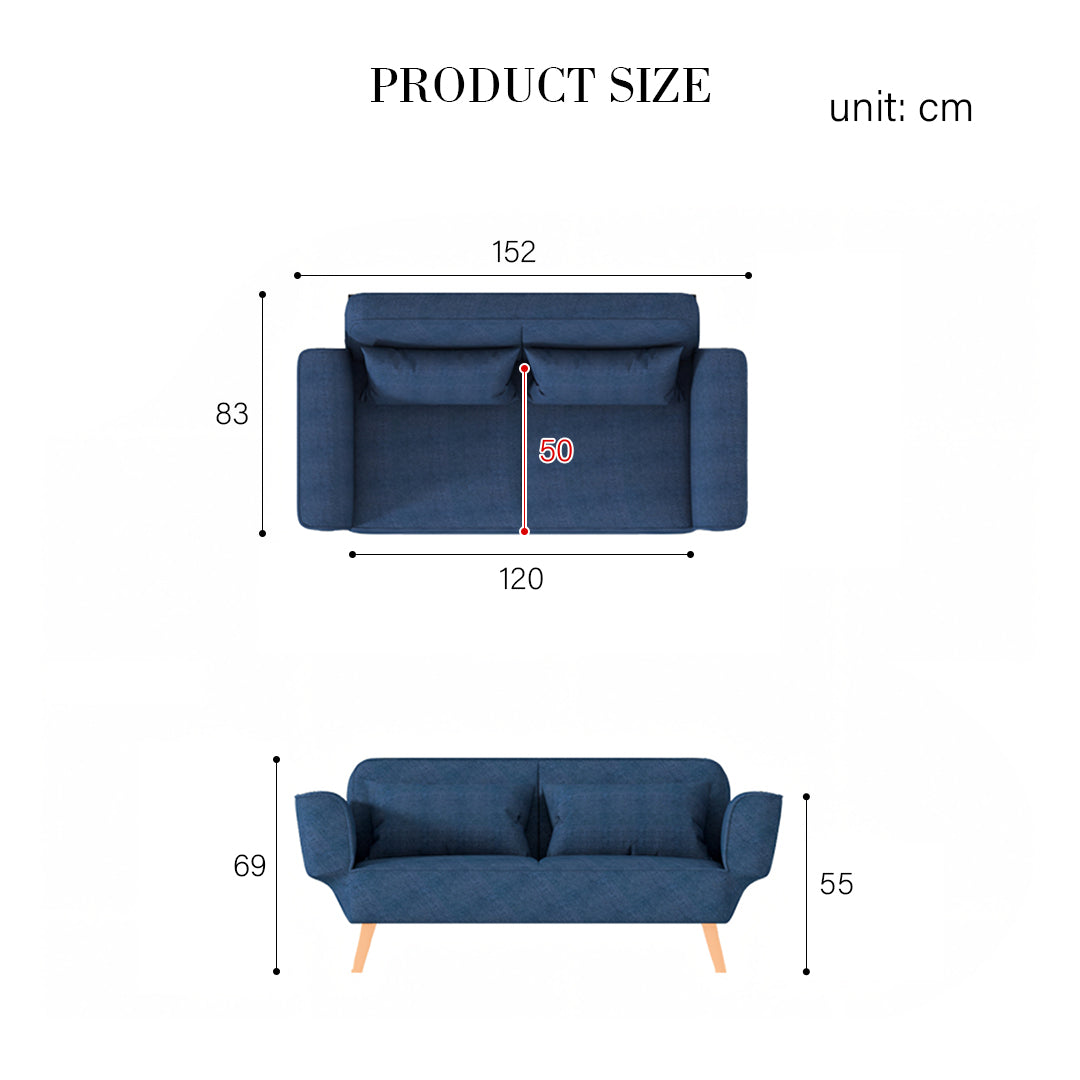 Morales Foldable Sofa Bed, Kid Sofa Bed-Rit Concept-Rit Concept