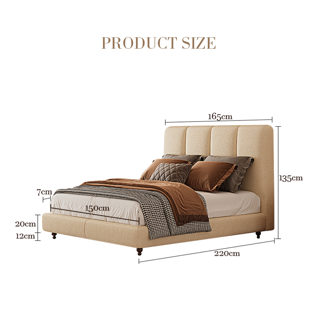 Ambrose Double Bed, Queen Bed – Rit Concept