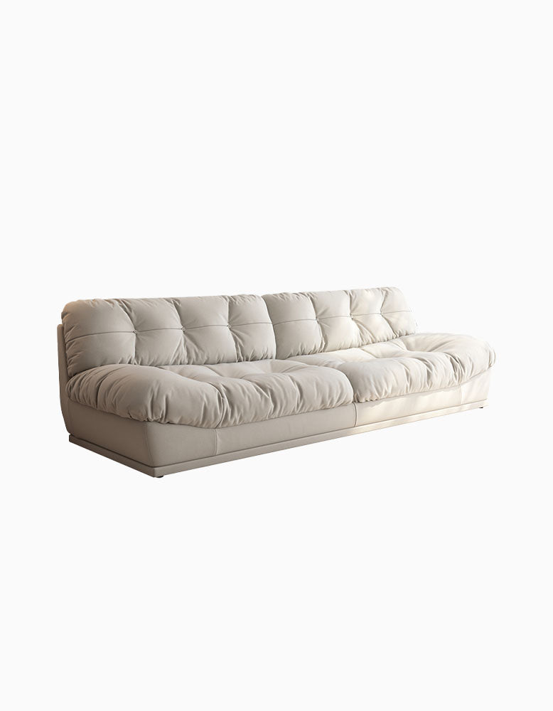 Italian Style Three Seater Sofa and Ottoman, Velvet｜Rit Concept