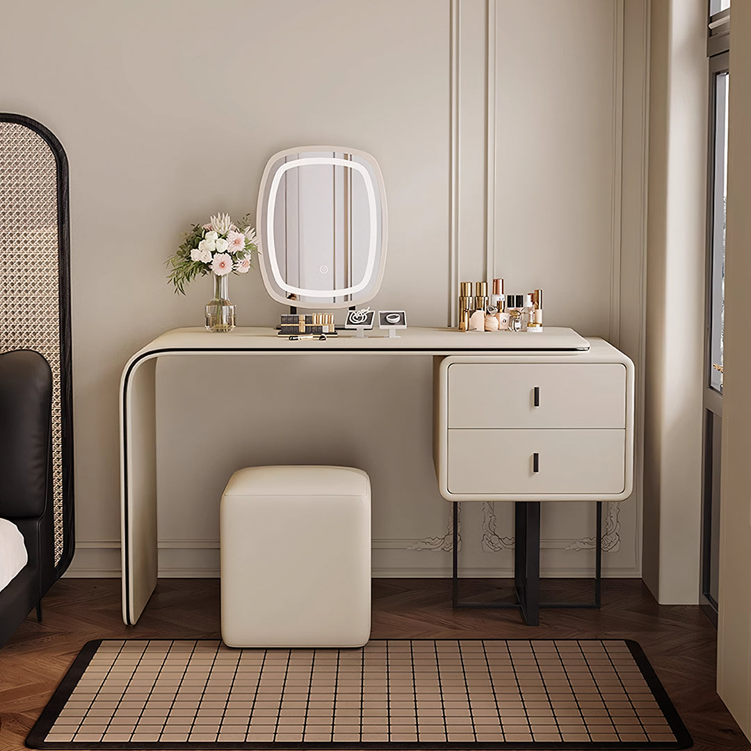 Rivera Dressing Table, Brown, More Colours Available-Rit Concept-Rit Concept