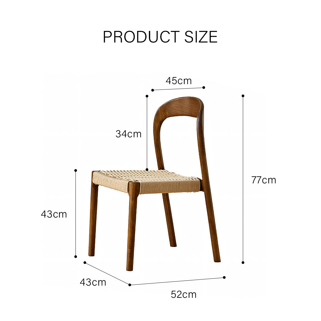 Henry Dining Chair, Rattan