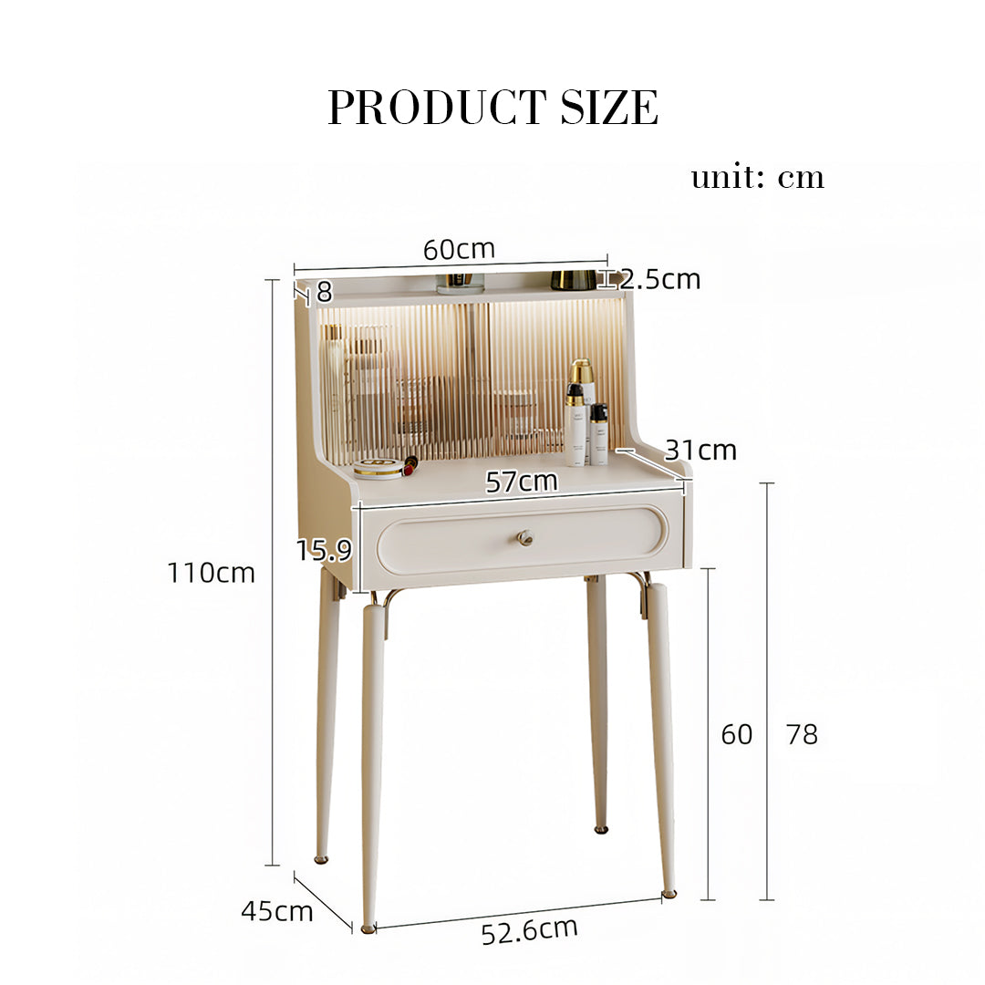 Layla Dressing Table, White