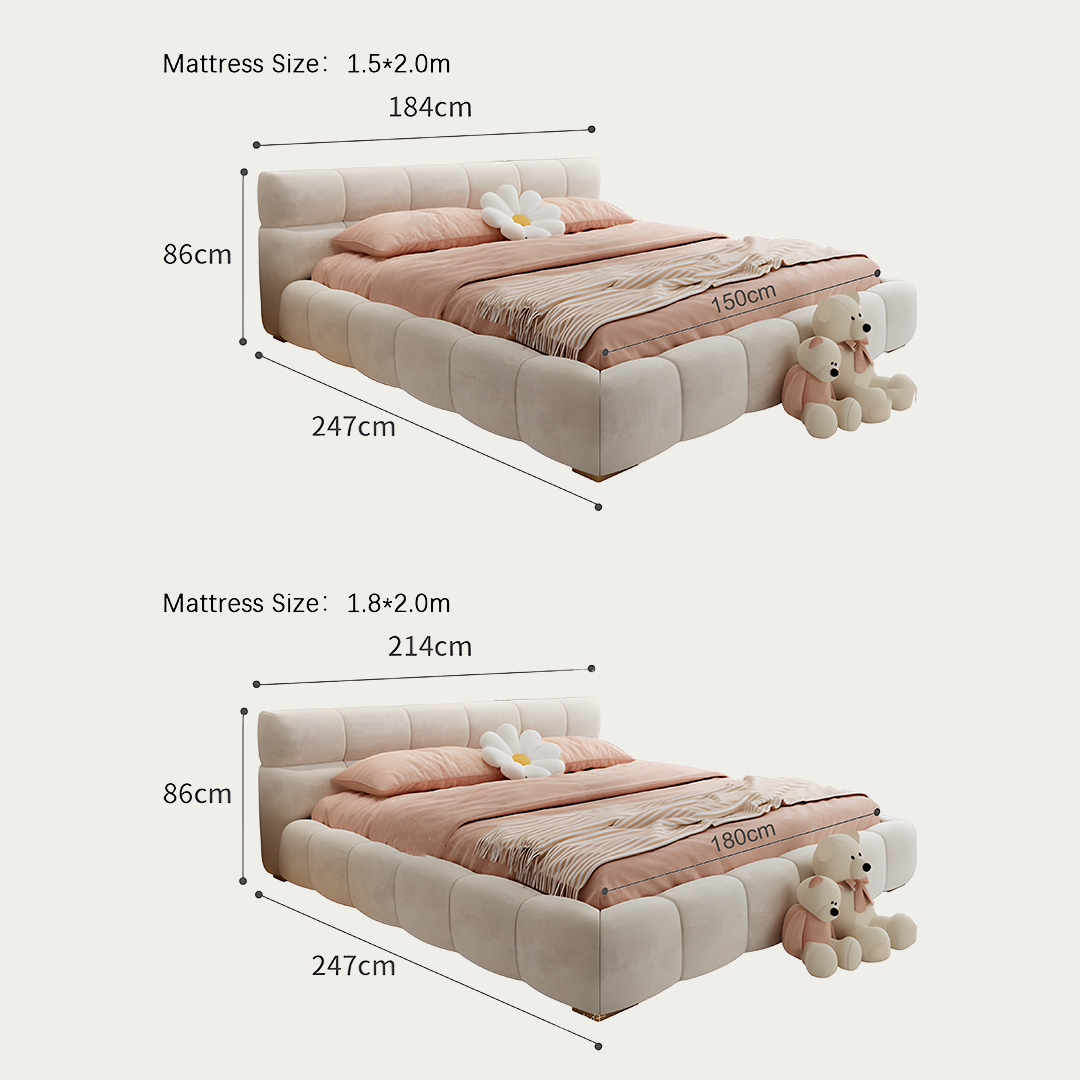 Dolores Tufty Double Bed, King Size, More Sizes, Velvet With Storage, Gaslift-Rit Concept-Rit Concept