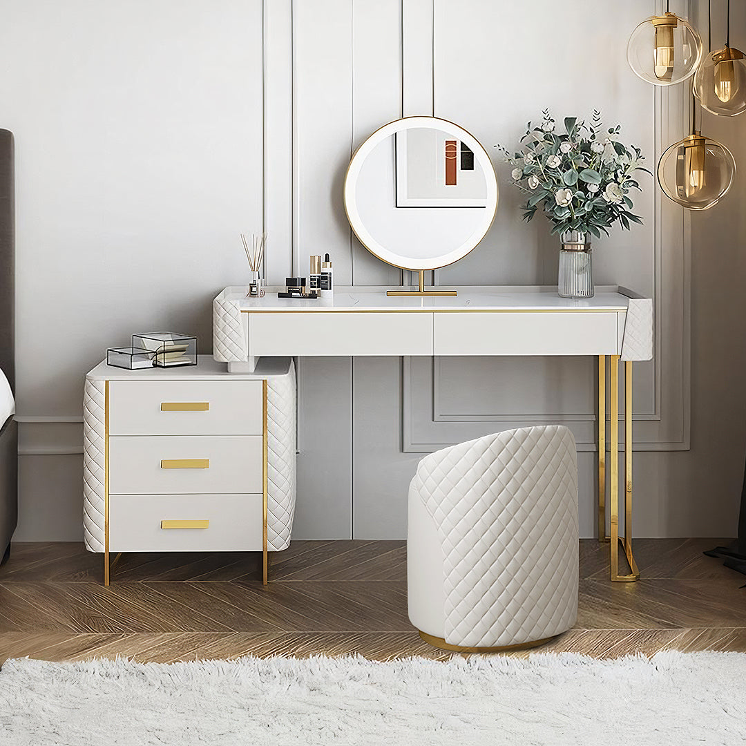 Devorit Dressing Table, Cream-Rit Concept-Rit Concept