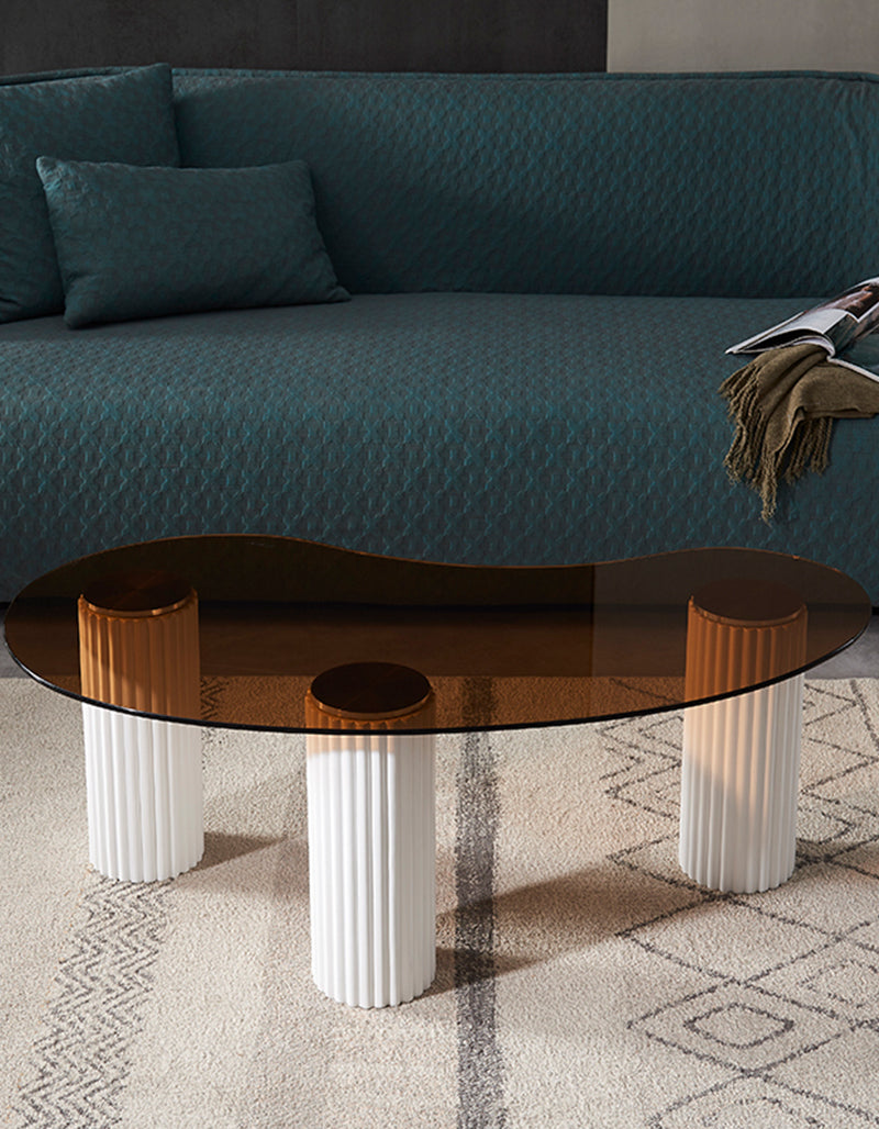 Amado Coffee Table, Glass｜Rit Concept