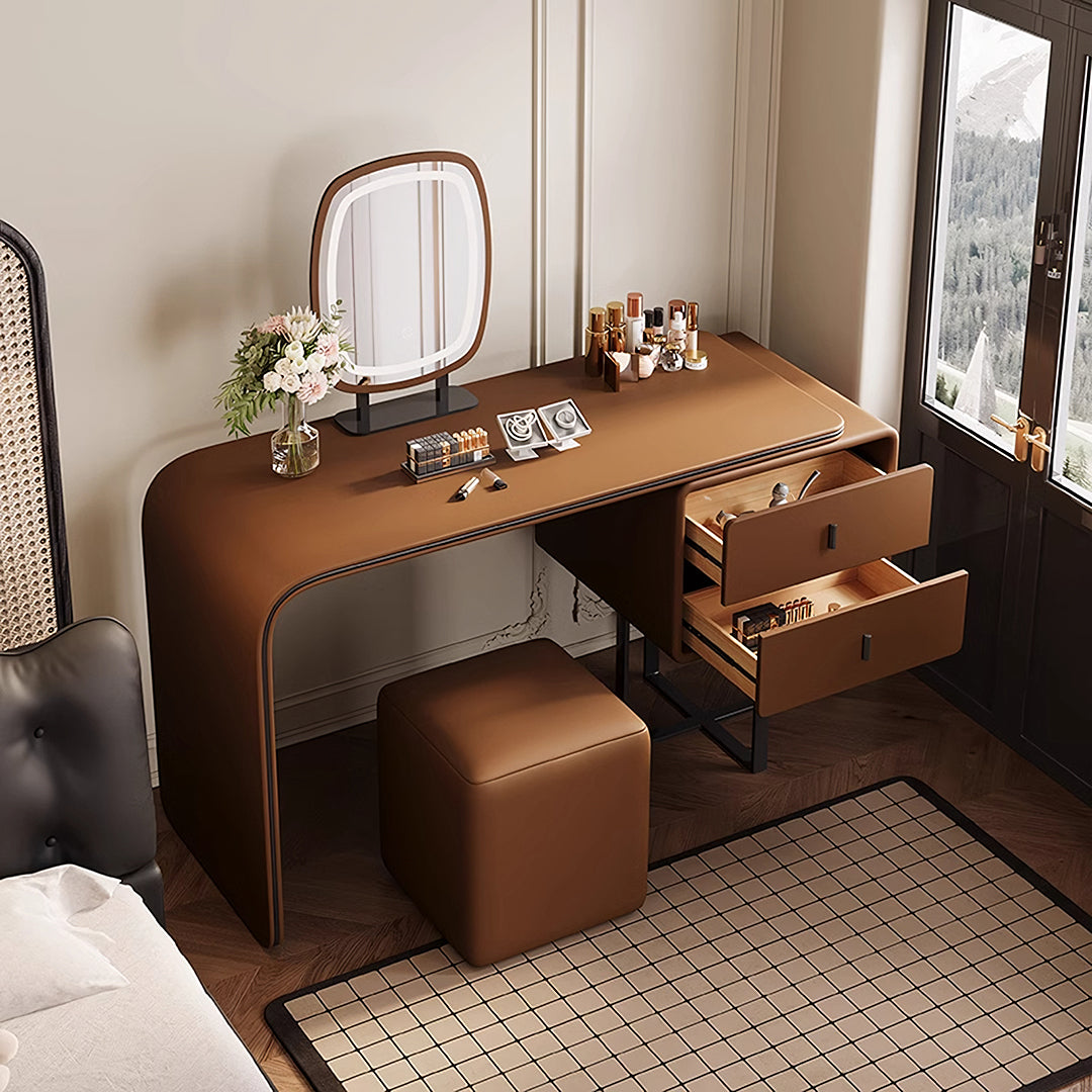 Rivera Dressing Table, Brown, More Colours Available