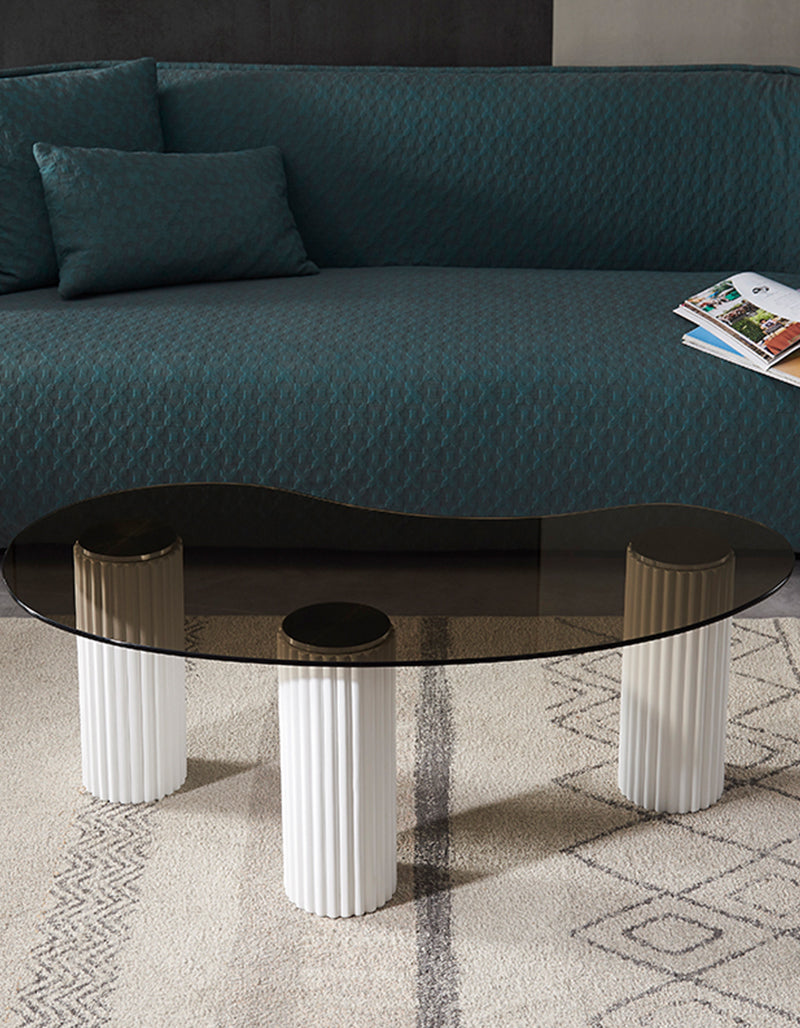 Amado Coffee Table, Glass｜Rit Concept