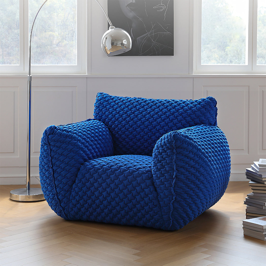 Kaczmarek Accent Chair, Armchair, Blue-Rit Concept-Rit Concept