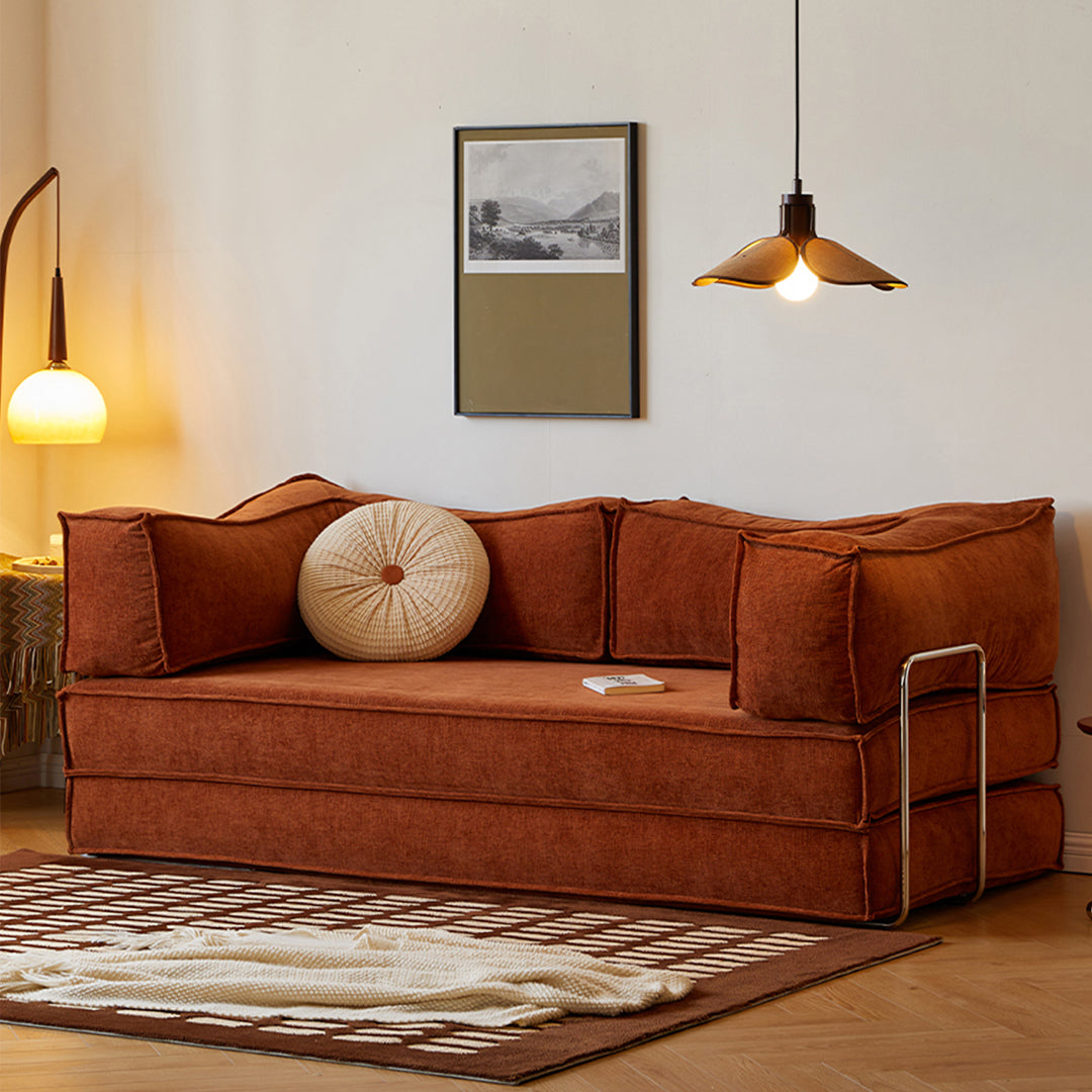 Hernández Foldable Lazy Sofa Bed For Lounging, Corduroy