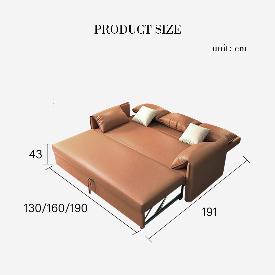 Rohan Two / Three Sofa Bed, More Colors