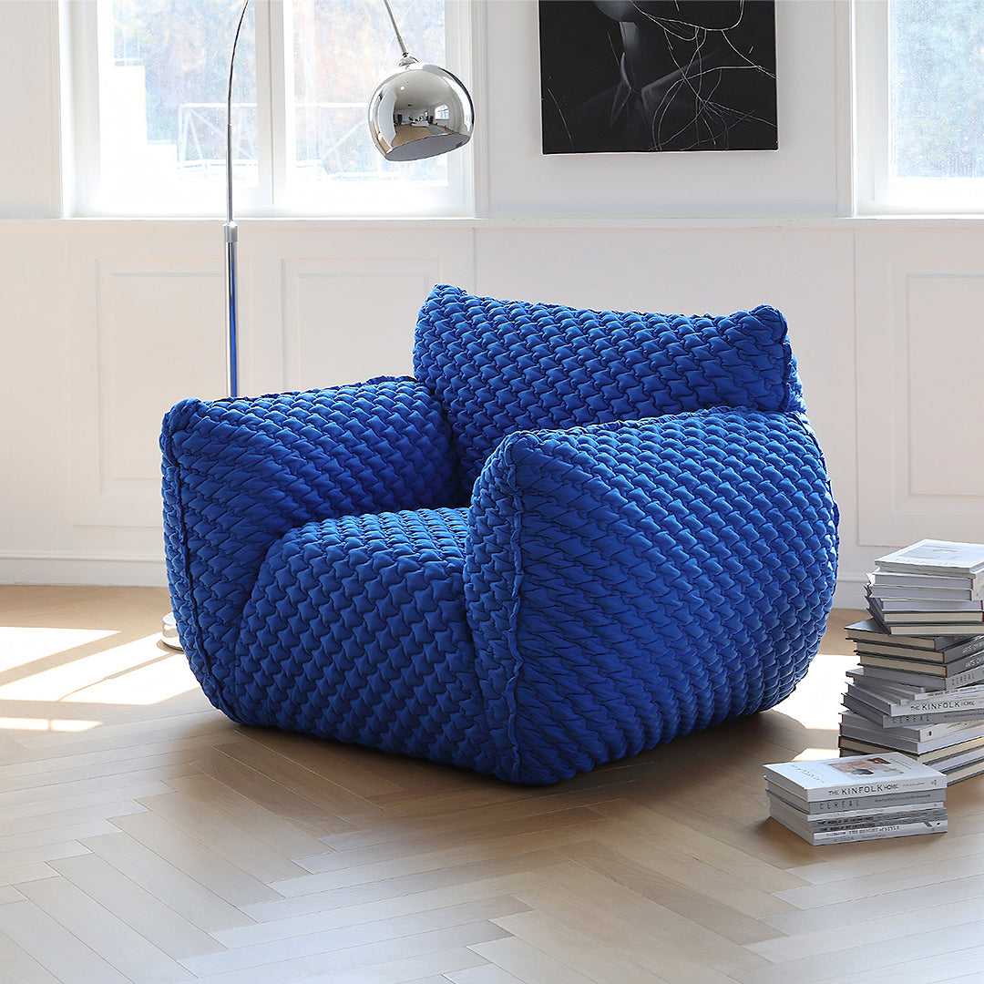 Kaczmarek Accent Chair, Armchair, Blue-Rit Concept-Rit Concept