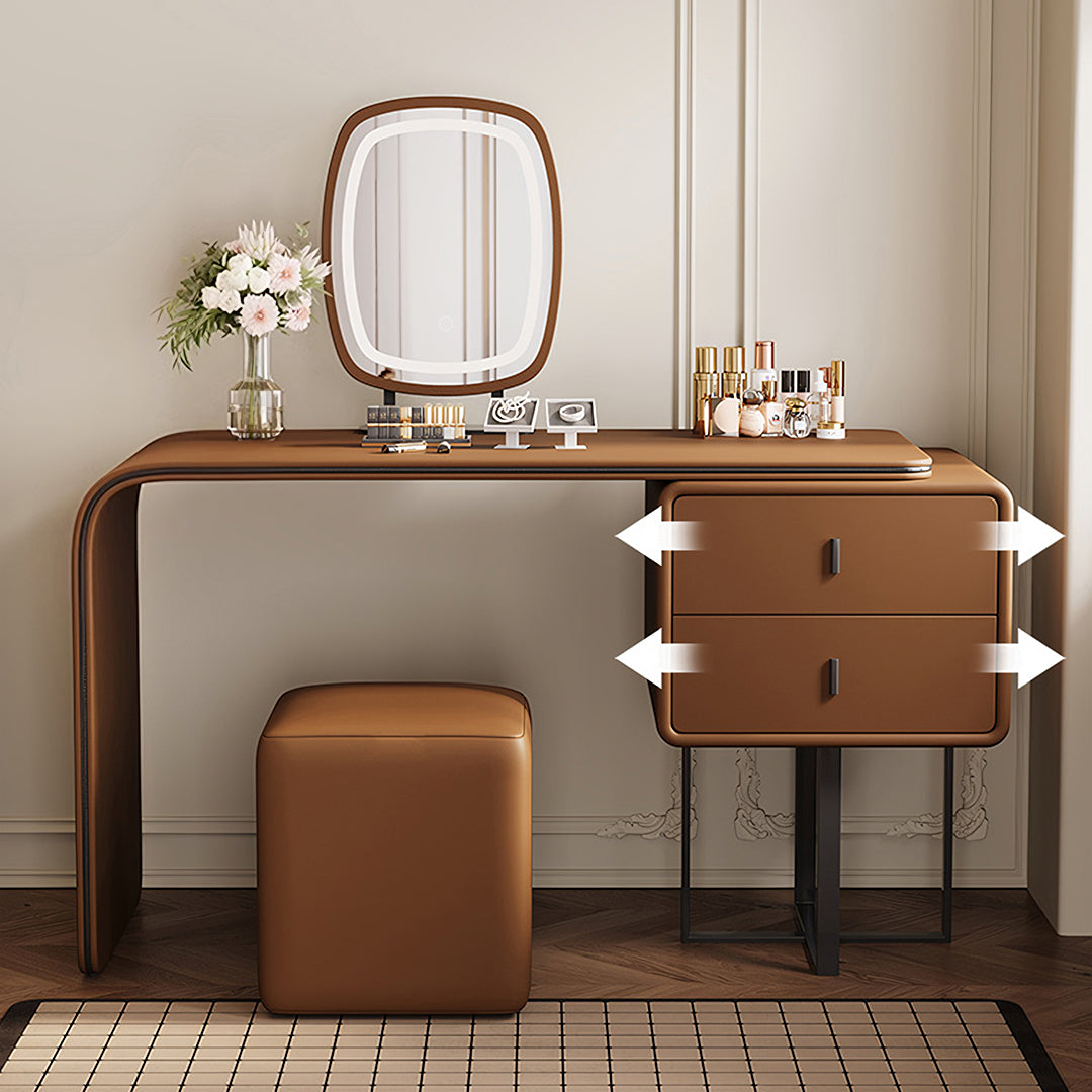 Rivera Dressing Table, Brown, More Colours Available-Rit Concept-Rit Concept