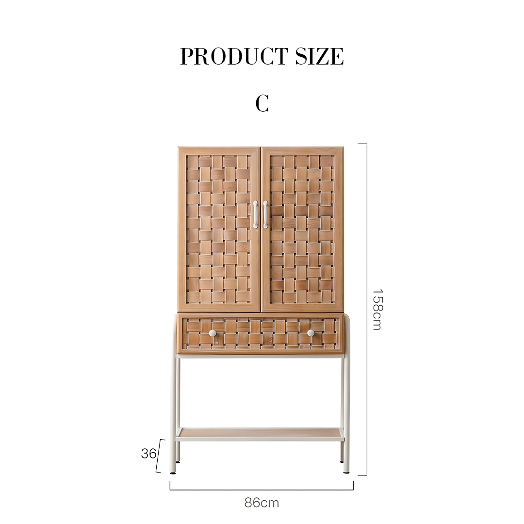 Eris Wooden Sideboard, Solid Wood