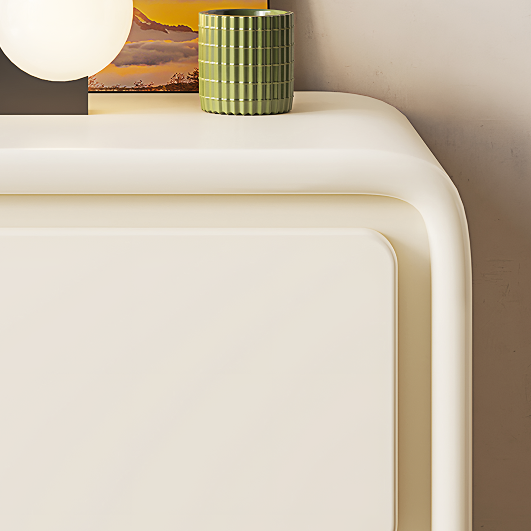 Julieta Bedside Table, Cream-Rit Concept-Rit Concept