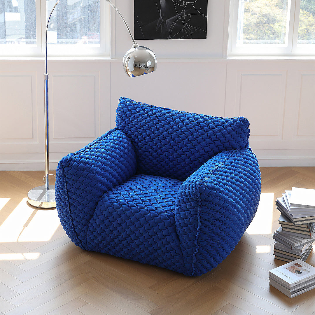 Kaczmarek Accent Chair, Armchair, Blue-Rit Concept-Rit Concept