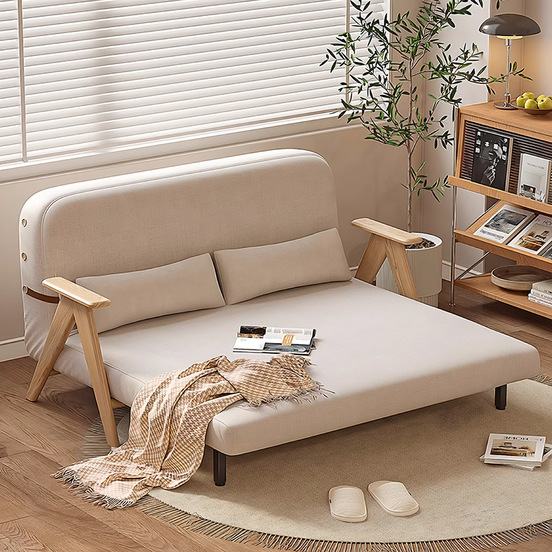 Antonia Single Sofa Bed, Armchair, Linen-Rit Concept-Rit Concept