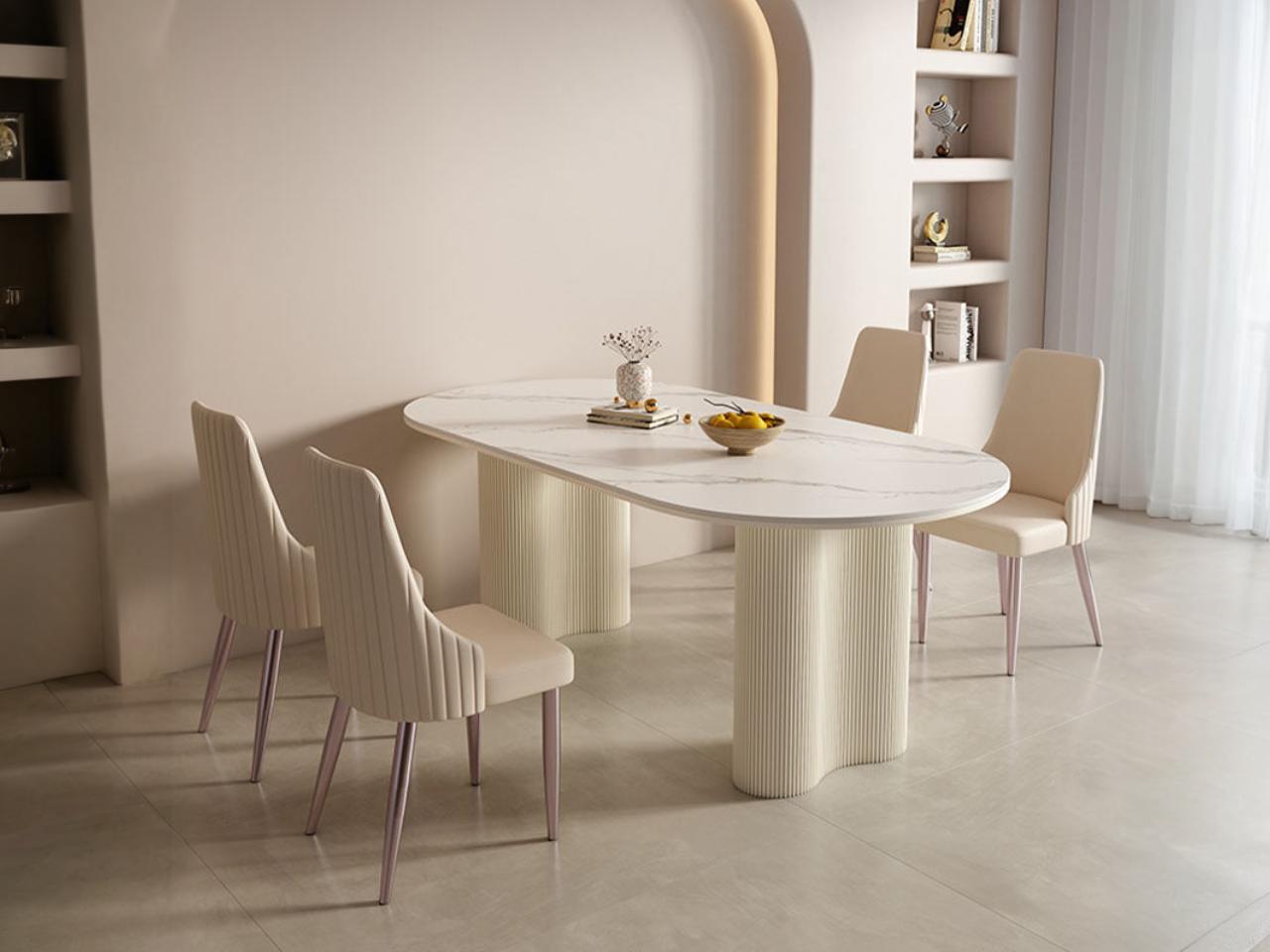 Peru Dining Table, Oval-Ritconcept-Rit Concept