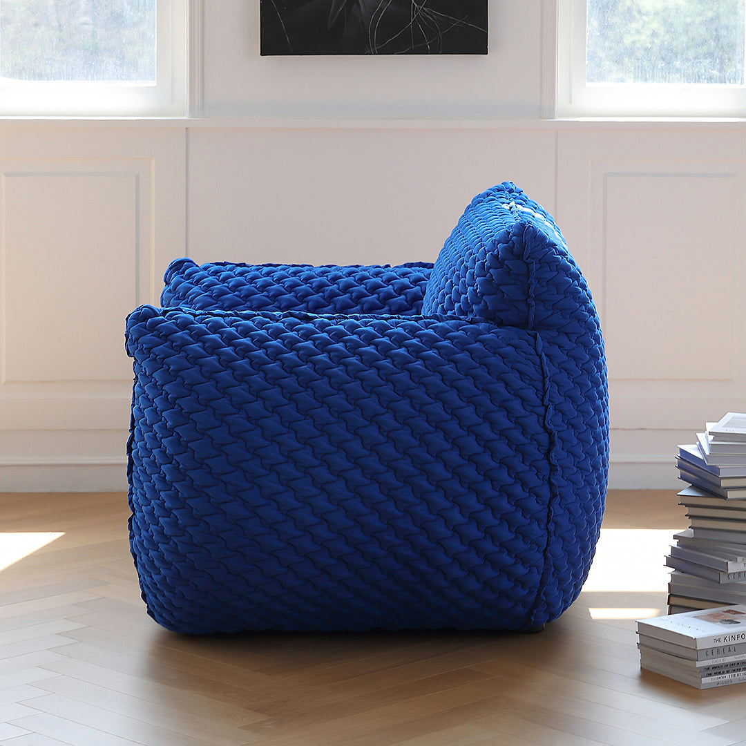 Kaczmarek Accent Chair, Armchair, Blue-Rit Concept-Rit Concept