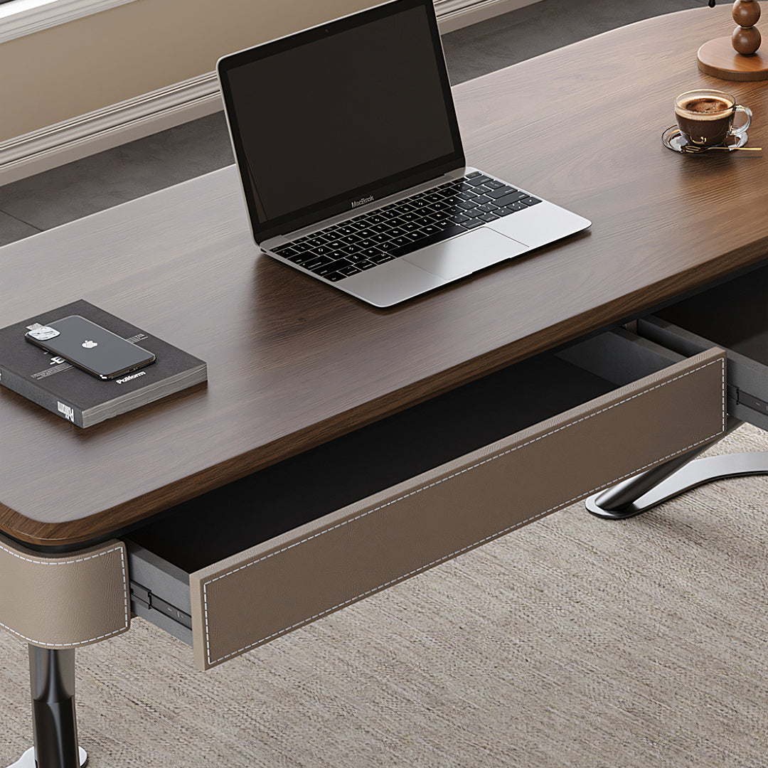 Yuna Office Desk With Storage & Office Chair