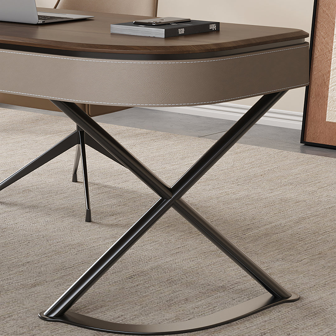 Yuna Office Desk With Storage & Office Chair