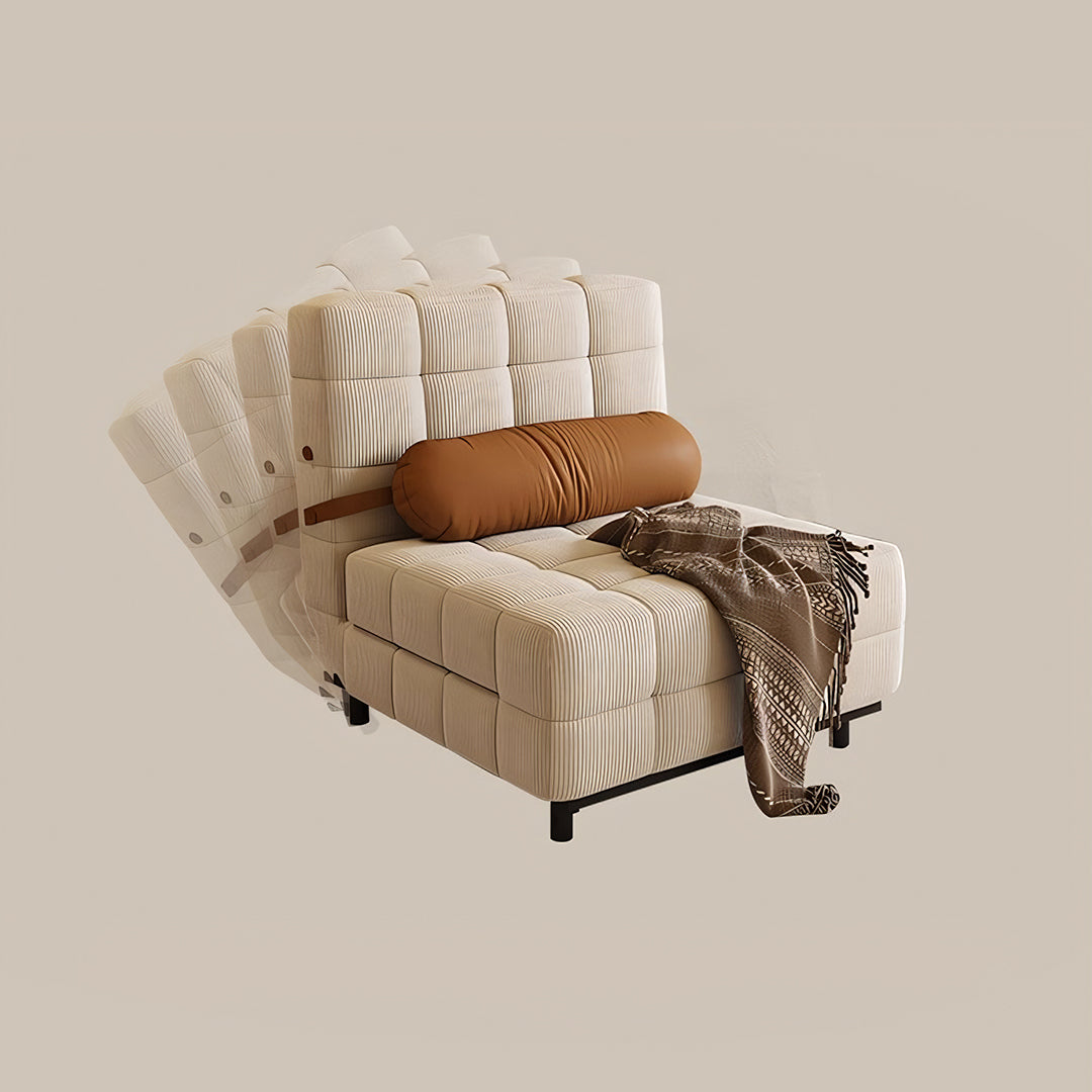 Mendez Single Sofa Bed, Two Seater Sofa Bed, Corduroy-Rit Concept-Rit Concept