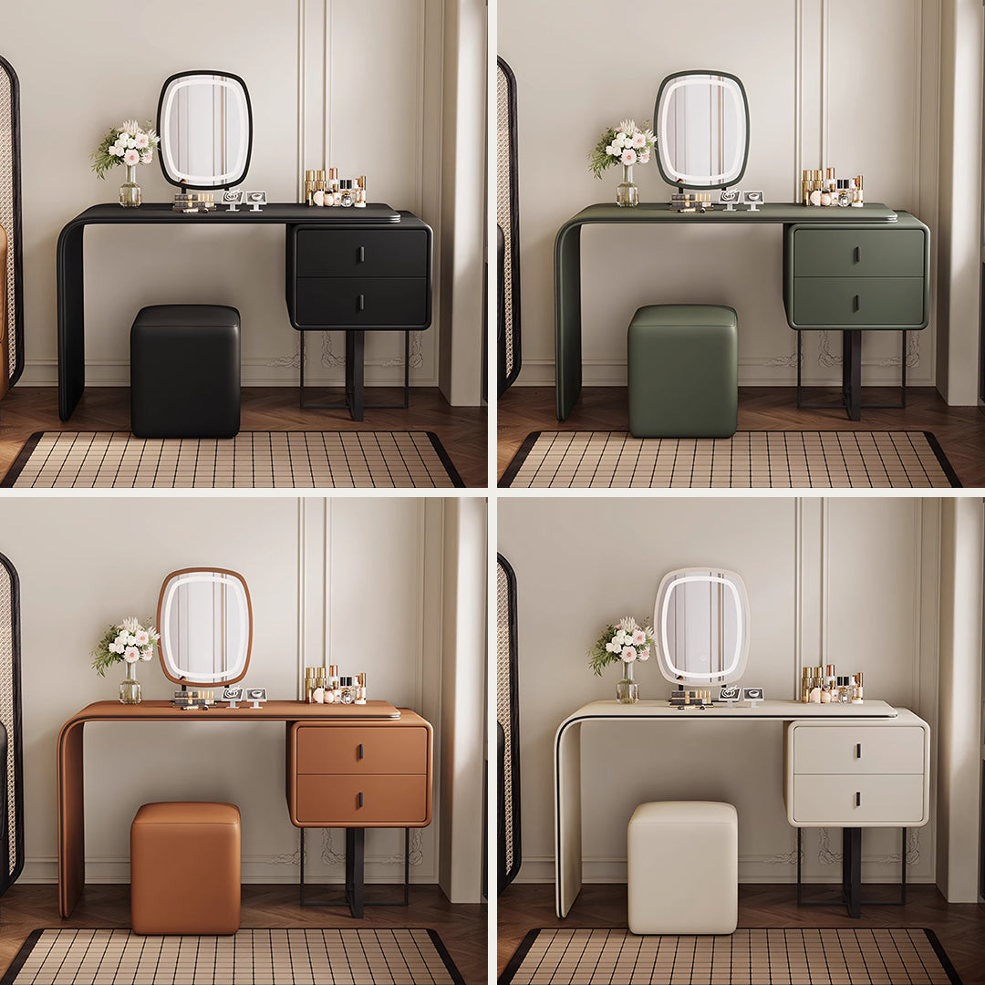 Rivera Dressing Table, Brown, More Colours Available-Rit Concept-Rit Concept