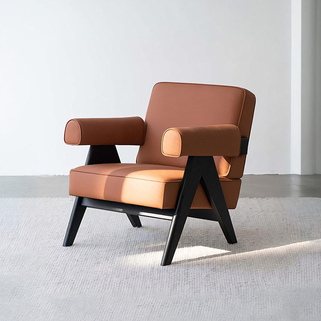 Bertran Armchair, Brown