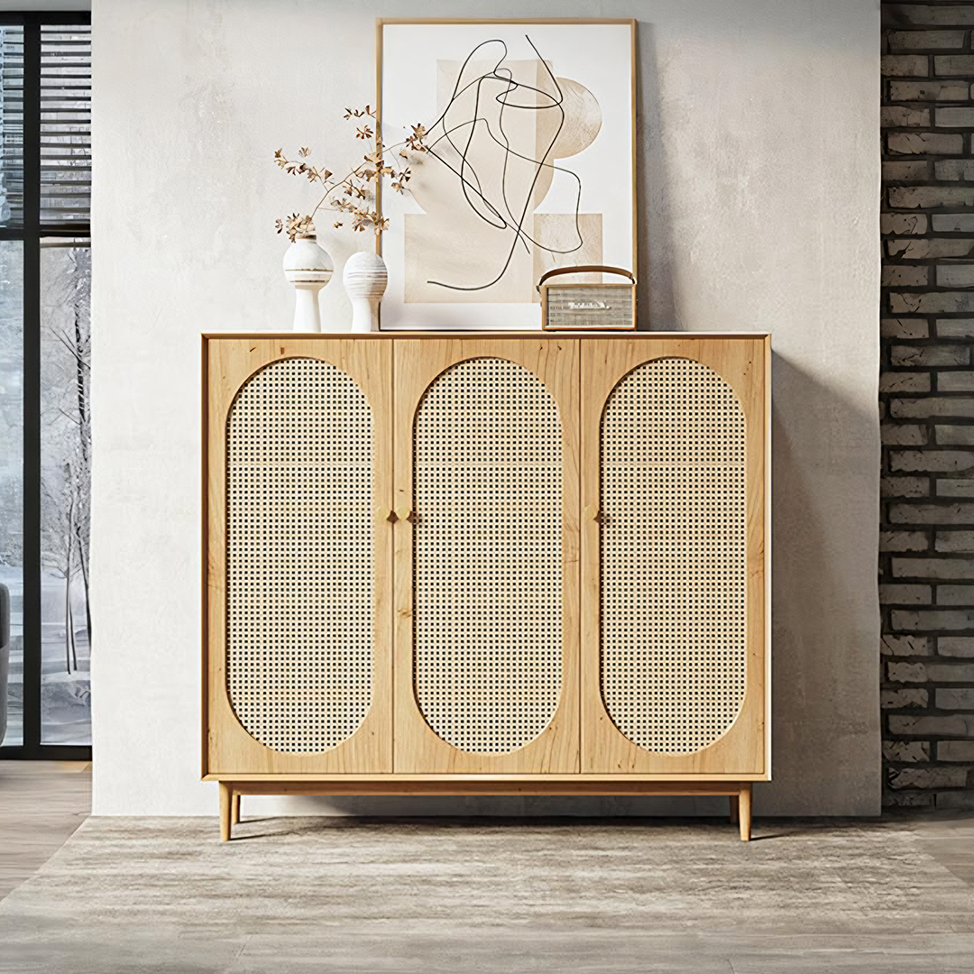 Cheryl Rattan Sideboard, Black / 120CM, Display-Rit Concept-Rit Concept