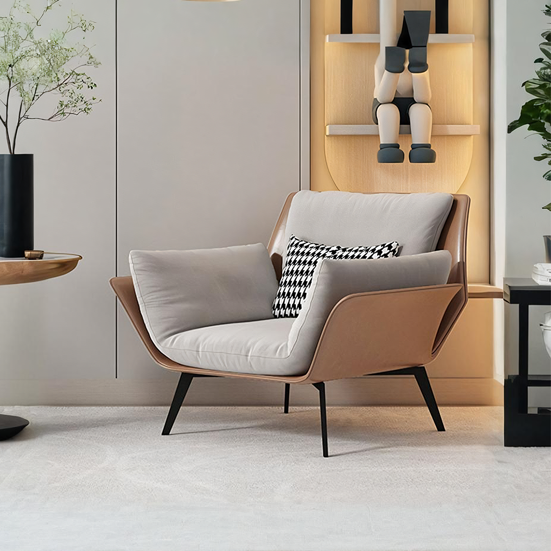 Genevieve Armchair, Leather-Ritconcept-Rit Concept