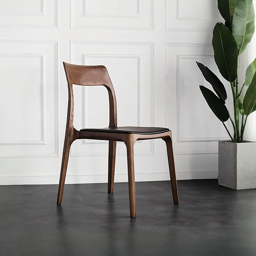 Hansel CH3 Solid Wood Dining Chair, Dark Oak-Rit Concept-Rit Concept