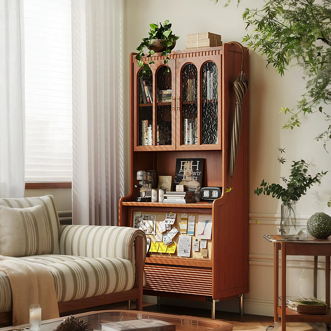 Mason Tall Sideboard, With Bookcase-Rit Concept-Rit Concept