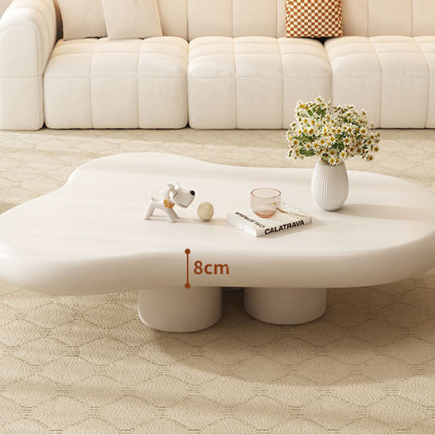 Quincy Coffee Table, Cream