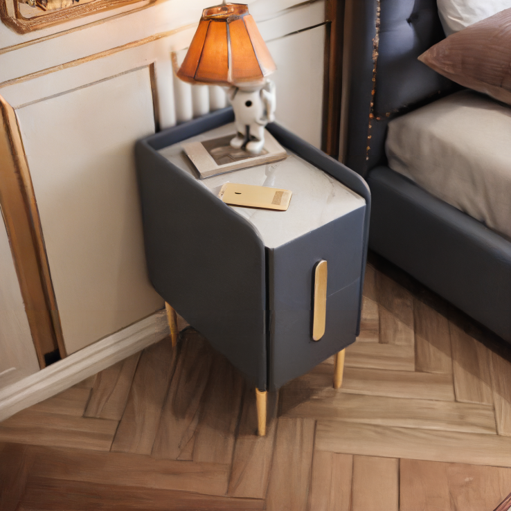 Silva Bedside Table, Multiple Colors