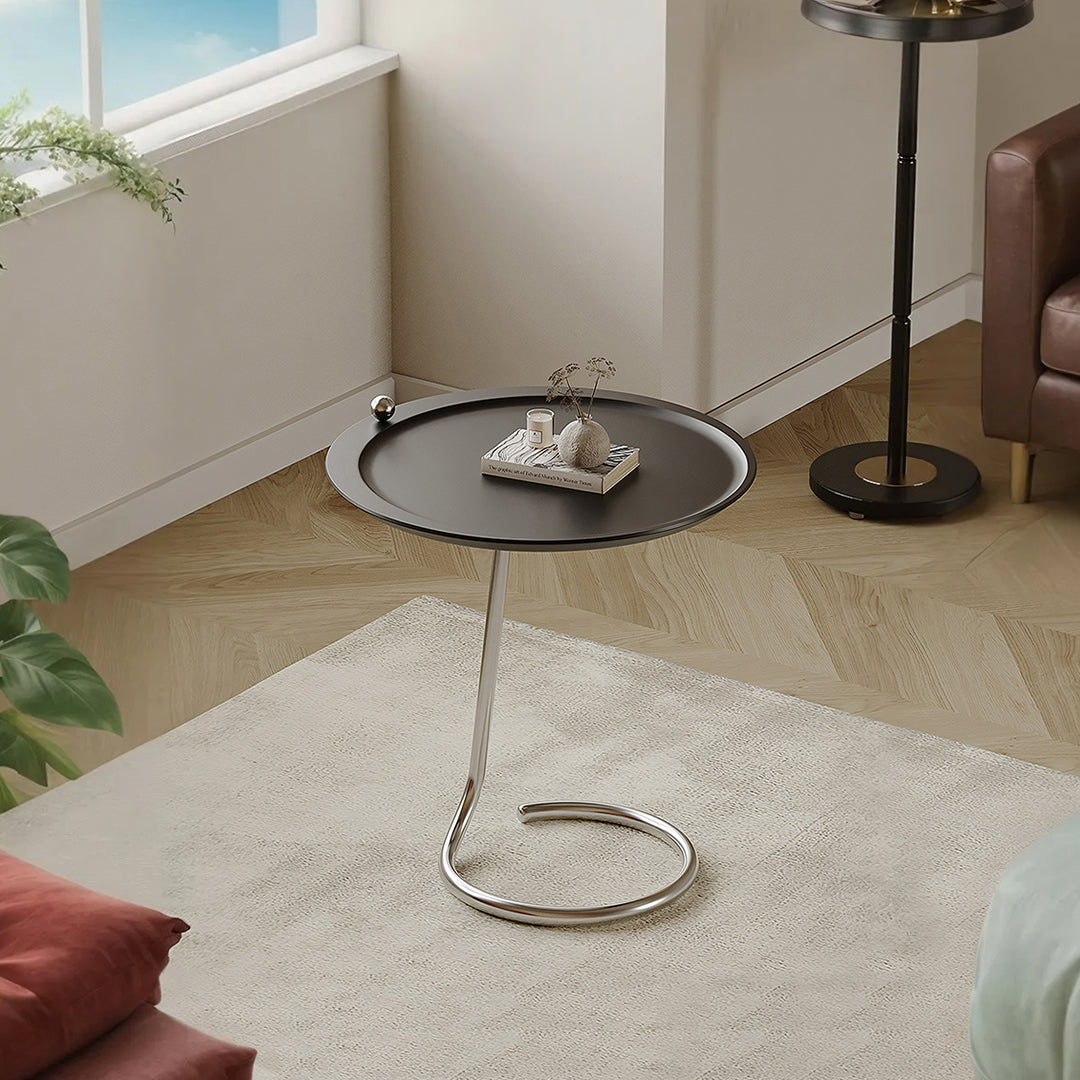 Theo Side Table, Black