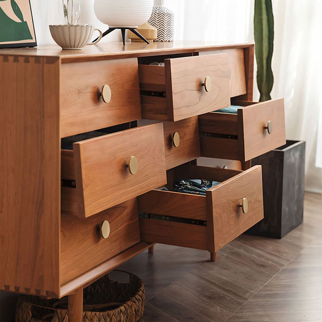 Viv Drawer Cabinet, Solid Wood