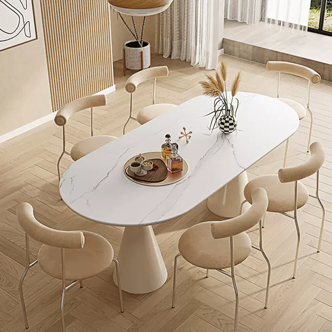 Doreen Dining Table, White