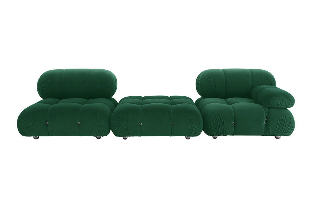B&B Camaleonda Style Sofa, Three Seater Corner Sofa, Velvet｜Rit Concept