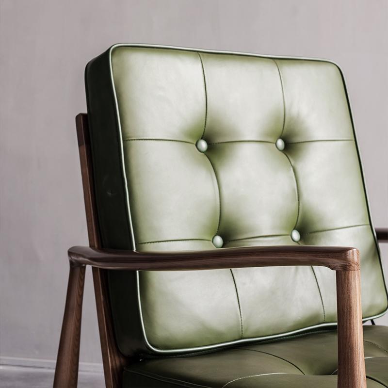 Harry CH23 Green Armchair, Wood-Rit Concept-Rit Concept