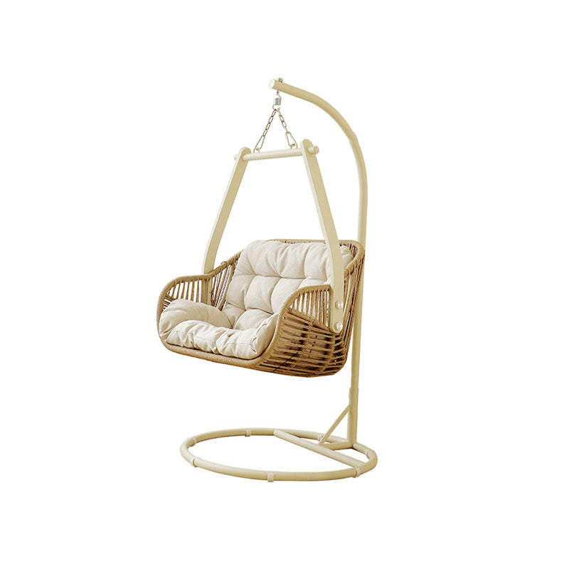 Phedra Rattan Garden Hanging Egg Chair with Stand, Indoor/ Outdoor Furniture｜Rit Concept