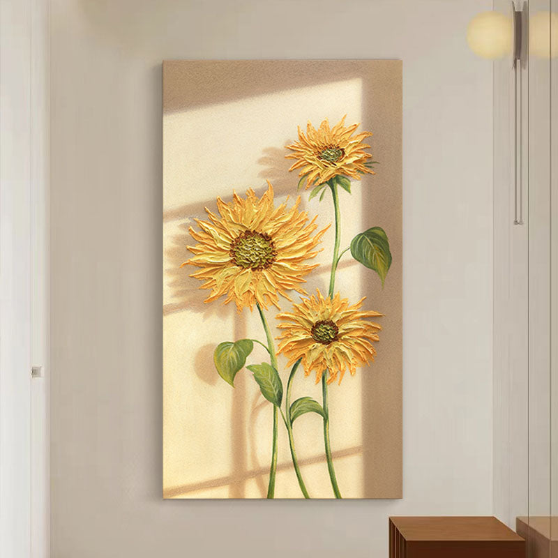 Sunflowers Leaves Framed Wall Art Print Multiple Size｜Rit Concept