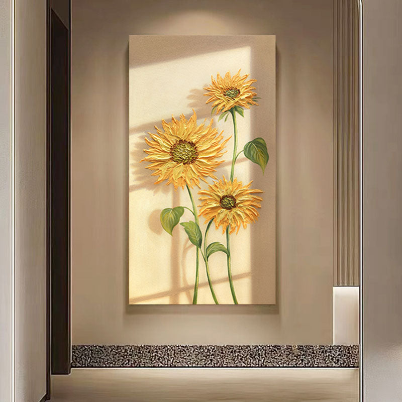 Sunflowers Leaves Framed Wall Art Print Multiple Size｜Rit Concept